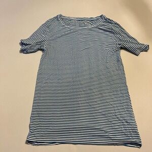 5/ $25 𝅺Gap Body pure body Blue and White Striped t-Shirt S